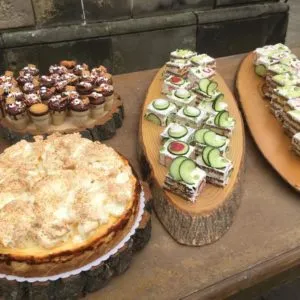 Buffet Villa Gückelsberg rustikal