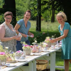 Hochzeitsteam Villa Gückelsberg Blümeln