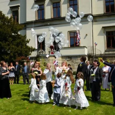 100. Hochzeit Luftballons Villa Gückelsberg Hochzeit