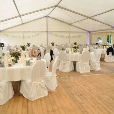 Festzelt Hochzeit Villa Gückelsberg